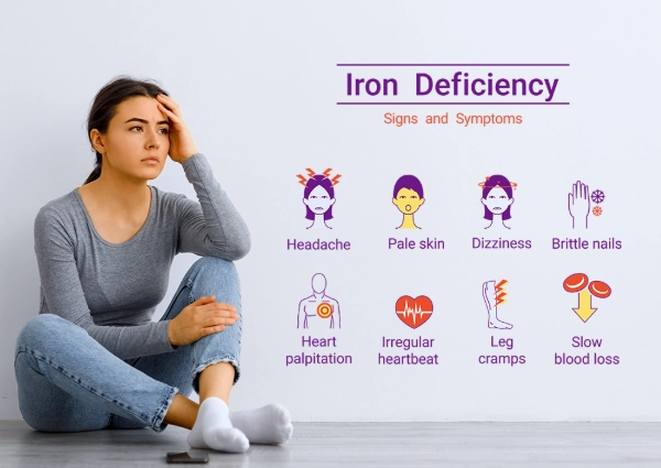 low iron in women causes