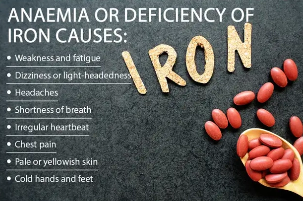 what causes low iron in women