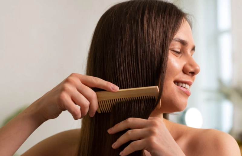 women's hair care routine