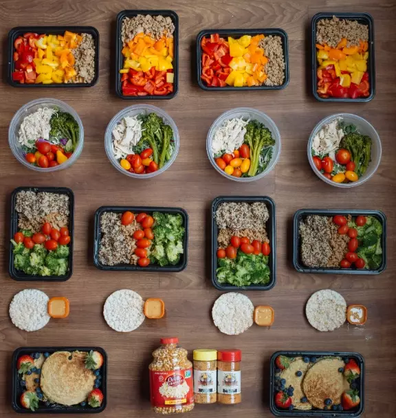 healthy meal prep for women