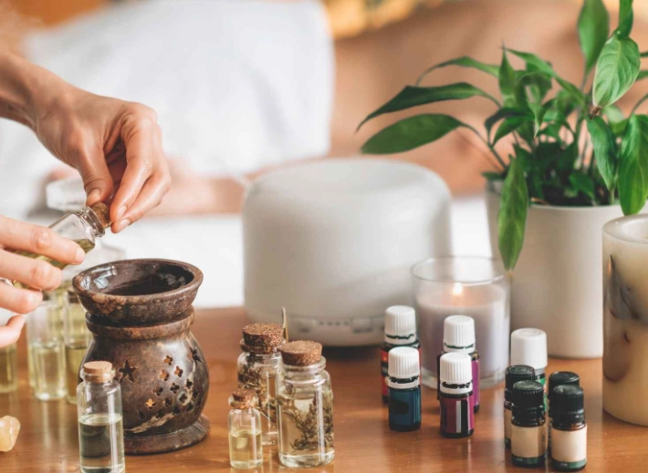 women wellness aromatherapy