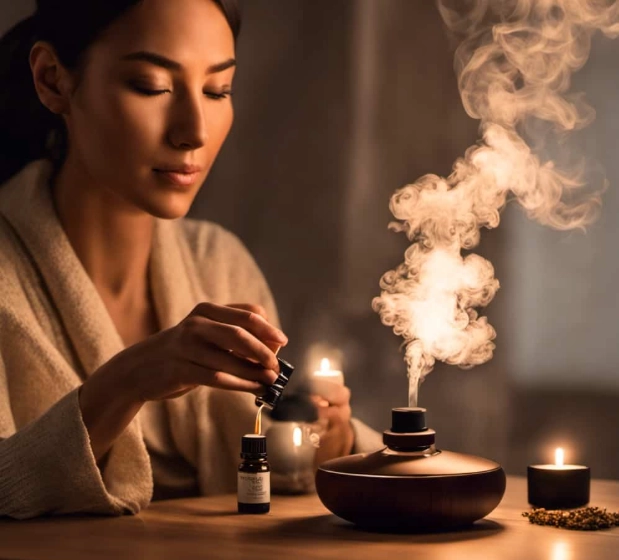 women wellness aromatherapy
